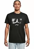 Mister Tee Herren T Shirt Kurzarm Pray, Black, L, MT157-00007-0042