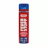 ABUS Feuerlöschspray AFS625 Feuerstopp - Feuerlöscher für Küche, Grill und Haushalt - hohe Sprühweite - Brandklassen A-B-F rot - 85727