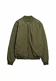 Superdry Herren Leichte MA1 Bomberjacke Blassolivgrün L