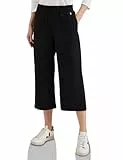 Cecil High Waist Wide Leg Hose im Loose Fit Black 2X