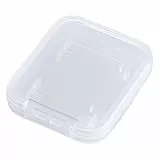 Hama SD Speicherkarte Slim Box, 95949, Transparent