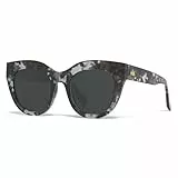 Hanukeii Unisex Formentera Sonnenbrille, braun, One Size