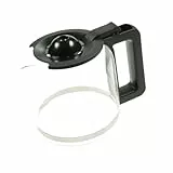 WMF Glaskaraffe 10 Tassen Stelio Terra Glass Aroma Kaffeemaschinendeckel