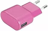 aiino Apple Wall Charger USB-Netzteil Ladegerät Steckdose 1 USB Port 1A - Pink