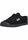 Kawasaki Unisex Original Teddy Canvas Shoe Low-top, 1001S Black Solid, 39 EU