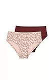 Dagi Women's Multi Colour 2 Pack Regular Waist Hipster, Multi Colour,XL