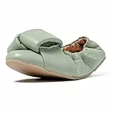 L37 HANDMADE SHOES Ballet Flat IN The Summertime, Green, 36