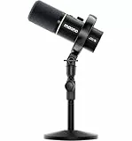 MAONO PD200W Hybrid Podcast Mikrofon für PC-Kabellos, USB & XLR, Dynamische Mikrofon-Set mit Software, Rauschunterdrückung, Stummschaltung, für Podcast, Streaming,Aufnahmen,Heimstudio, Voiceover