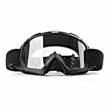 BIBIRE Motorradbrille, Motocross Brille Dirt Bike Off-Road Mtb Brille, Anti Fog UV Schutzbrille Staubdichte Oneal Brille für Motocross Fullface Helm, geeignet für Rennen, Skifahren, Klettern
