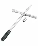 Flaconi Kreuzschlüssel Auto,Radmutternschlüssel,Radkreuz,Radkreuz Pkw,Kreuzschlüssel,Reifen Wechseln Werkzeug,Radkreuzschlüssel,Radmutternschlüssel Auto,Geeignet für PKW,LKW, Wohnmobil,Minivan