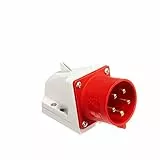 PC-Electric PCE5256 CEE-Wandgerätestecker 5polig 32A