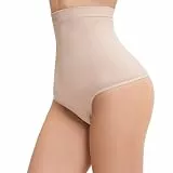 INNERSY Miederhose Damen Bauchweg Tanga Rosa Shaping Body Bauchkontrolle Slip Bauch Weg Hose (S, 1 Rosa)
