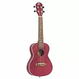 Ortega Guitars Konzert Ukulele Akustisch – Earth Series – Okoume, Beerenfarben (RURUBY)
