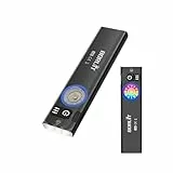 BORUIT U8 Mini Taschenlampe mit RGB Seitenleuchte, 650 Lumen Wiederaufladbare LED Flashlight, mit IP67-Wasserdichtigkeit, großem Clip, magnetisch, für Camping, Arbeit und Outdoor