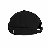 Minicloss Original Docker Cap,Brimless Docker Cap, Ohne Schirm Beanie Cap,Verstellbar Docker MüTze Herren Damen,100% Baumwolle