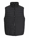 JACK & JONES JJESTATE Packable BW Collar NOOS 12256987,Schwarz,M