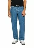 Burocs Carrot Jeans - Vintage Dark Blue - Herren Denim Hose - Straight Fit - 5-Pocket Design - Reißverschluss & Knopf, Farbe:Dark Vintage Blue, Hosengröße:W33 L32