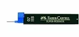 Faber-Castell 120700 - Feinmine Super Polymer, 0,7 mm, Härtegrad HB, 12 Stück