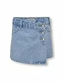 Kids ONLY Mädchen Kogjenny Skort DNM Pim020 Hosenrock, Light Blue Denim, 146 EU