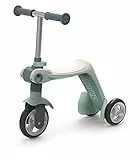 Smoby Toys - Switch Roller für Kinder mit 3 Rädern - 2-in-1 Laufrad & Dreirad-Scooter mit höhenverstellbarem Lenker - ab 18 Monate bis 3 Jahre
