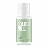 Colour Mill Oil Blend Food Colouring Sage - 20 ml