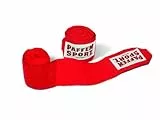 PAFFEN SPORT «Allround» Boxbandagen nach AIBA-/DBV-Norm, 4,5 m – rot