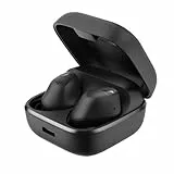 Sennheiser ACCENTUM True Wireless Ohrhörer – kristallklarer Sound mit Hybrid ANC, ergonomisches Design, 28 Std. Akkulaufzeit, Touch-Interface und Zwei-Mikrofon-System für Telefonate – Schwarz