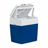Mobicool ME27 elektrische Kühlbox, 12V und 230V, 26L, blau - Mini-Kühlschrank für Auto, Camping, Urlaub, Boot, Festivals - leicht, tragbar, mit praktischem Kabelfach und Eco/Max Modus