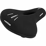 FISCHER Fahrrad Sattel City Memory Foam R.e.Med, Fahrradsattel für City Fahrrad, besonders leicht, extrem bequem