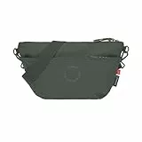 LÄSSIG Baby Kinderwagenorganizer Umhängetasche Kinderwagentasche inkl. Kinderwagenbefestigung/Buggy Bum Bag dark olive