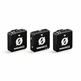 RØDE Wireless ME Dual Set: Kompaktes drahtloses Mikrofonsystem mit GainAssist-Technologie, integrierten Mikrofonen und 100m Reichweite für Filmemacher, Interviews und Content-Erstellung (Schwarz)