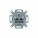 Hager Kallysto Doppel RJ45 Kategorie 6A Buchse für G2850 Box