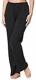 Merry Style Damen Schlafanzugshose MPP-001 (Schwarz (800), L)