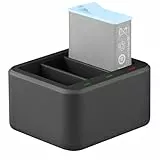 GEEKAM 3-Kanal-Ladegerät für Gopro Hero 9 10 11 12, voll kompatibel mit Gopro Hero 9 10 11 12 Akku