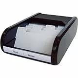 Helit H6218095 the personal Visitenkartenbox 300 Karten (B x H x T) 240 x 67 x 136 mm Schwarz Polyethylen, Polypropylen