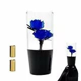 JINGAN Floraler Schaltknauf,Schaltknauf Blume | Schalthebel,Blumen-Schaltknauf, Schaltknäufe, Blumen-Schaltknauf, Rosen-Schaltknauf, passend für die meisten manuellen Automatikgetriebe