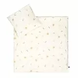 Julius Zöllner Bettwäsche Jersey Happy Sun, Gr. 80x80 und 35x40 cm, Babybettwäsche, Schadstoffgeprüft