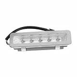 SOLUSTRE Leuchtmittel Silberne Legierung für Dualrow Design mit Dunstabzugshauben LED Beleuchtung Verschleißfest Breite Beleuchtung als und für Küche und Restaurants für Küchenherd