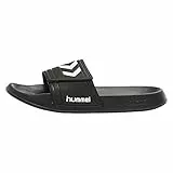 hummel Unisex-Erwachsene Larsen Slipper Dusch-& Badeschuhe, Schwarz (Black), 42 EU