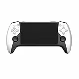 Hoppipola Tragbare Retro-Spielekonsole mit 14 cm (5,5 Zoll) IPS-Bildschirm, SF3500 Handgerät, unterstützt 14+ Emulatoren und TV-Verbindung, 64 GB erweiterbarer Speicher, Weiß (sf3500, 64 g)