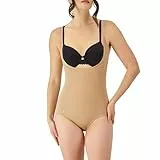 Maidenform Damen Formender Body ULTIMATE SLIMMER, Einfarbig, Gr. 42 (Herstellergröße: XL), Beige (BODY BEIGE BDB)