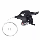 CNCLOL Schaltwerk 9 Fach für Shimano SRAM, Schalthebel 9 Fach Rechts, Fahrrad Schaltung 9 Fach Set für MTB/Rennrad/Mountainbike