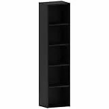 Vida Designs Büro-Bücherregale, Holz, Schwarz, Standard, 333638