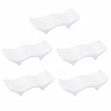 BESTonZON 5 Stücke Besteckablagen Messerbänkchen Löffelablage Küchenutensilablage Essstäbchen Rest Chinesischer Porzellanimitat Essstäbchenhalter für Hotel