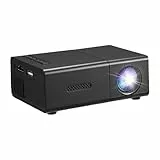 VBESTLIFE 1080p Full HD Tragbarer Filmprojektor, Eingebauter Lautsprecher, Kompatibel mit Dem Smartphone -TV -Stick -Laptop für das Heimkino -Outdoor -Camping