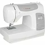 Singer C5205 Nähmaschine, weiß/grau