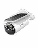 Baseus Security S2 4K Überwachungskamera Aussen Solar [KI-Gesichtserkennung], IP67 Kamera Überwachung Kabellos Außen Akku WLAN, 145° Farbnachtvision, Keine Gebühren, Kompatibel mit Alexa & Google