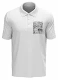 The First Duty of A Man is to Think for Himself Herren Baumwolle Poloshirt Weiß, weiß, M