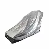 FUANA Wasserabweisende Laufbandabdeckung für den Innen- und Außenbereich, 210D Oxford-Gewebe, 200 x 95 x 150 cm, passend für die meisten Heimlaufbänder, Silberfarben