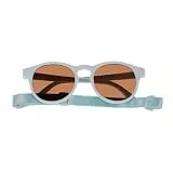 Dooky - Baby Sonnenbrille Aruba Blue - Polarisierte Sonnenbrille für Kinder & Babys mit UV-400 Schutz - Kratzfest und Entspiegeld - 6 bis 36 Monate - Sunglasses Blau